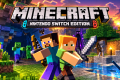Minecraft Nintendo Switch Edition gameplay with Steve and Alex