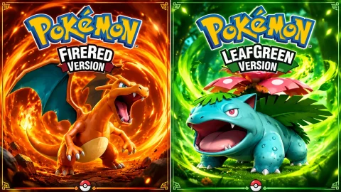 Download Pokemon Fire Red and Leaf Green Switch NSP